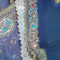 لباس نگینی زری دوچ|لباس|ایرانشهر, |دیوار