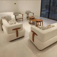 مبل زیبای نیلای