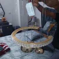 لوستر سه شاخه LED|لوستر و چراغ آویز|اصفهان, قهجاورستان|دیوار