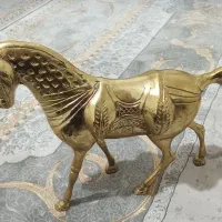 اسب برنجی دکوری