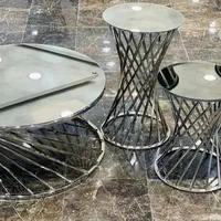 عسلی پیچک جلو مبلی و عسلی پایه فلزی طلایی مدل پیچک|مبلمان خانگی و میز عسلی|آفتاب, |دیوار