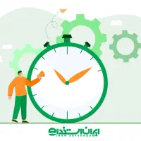 همکار خانم نیمه وقت دو شیفت