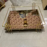 سینی کف آیینه ای طرح پیانو