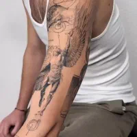 تاتو بدن در بوکان،کاملا بهداشتی و وسایل یکبارمصرف|خدمات آرایشگری و زیبایی|بوکان, |دیوار