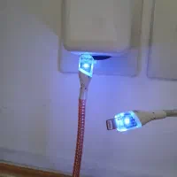 کابل شارژایفون شرکتی اصلی چراغ دار