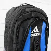 کوله پشتی مشکی آبی Adidas +برزنتی+ پرداخت درب منزل|کیف، کفش، کمربند|تهران, میدان ولیعصر|دیوار
