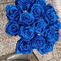 گل رز با ربان|گل مصنوعی|بروجن, |دیوار