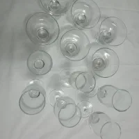 ۶عددجام عسل  ۶عددبستنی خوری کریستال|ظروف سرو و پذیرایی|رشت, پستک|دیوار