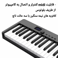 پیانو دیجیتال تاشو برند کونیکس|پیانو، کیبورد، آکاردئون|دزفول, |دیوار