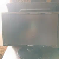 کامپیوتر گیرین green و برد ایسوسasusمانیتورsamsung