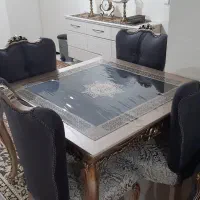 میزغذاخوری 4 نفره شیک|میز و صندلی غذاخوری|تهران, قصر فیروزه ۱|دیوار