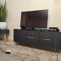 سرویس چوب جنس هایگلاس و ام دی اف|بوفه، ویترین، کنسول|همدان, |دیوار