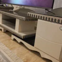 میز تلویزیون ۳ تیکه بهمراه شیشه های دودی