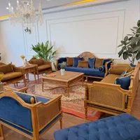 مبل**سرویس مبلمان کاجی فرانسوی**کد222|مبلمان خانگی و میز عسلی|تهران, شهرک امید|دیوار