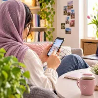 کار در منزل با گوشی ویژه بانوان خانه دار