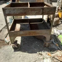 گاری صنعتی دوطبقه