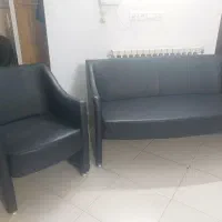 ست مبلمان اداری ۴ نفره نیلپر در حد نو