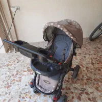 کالسکه بچه کاملا سالم و تمیز