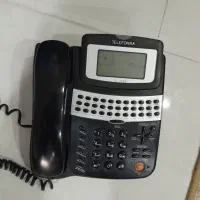 تلفن رومیزی با آداپتور وسایل کامل