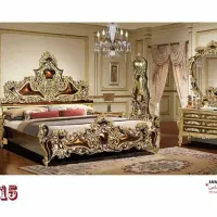 سرویس خواب سلطنتی تمام‌چوب راش سنگین گرجستان