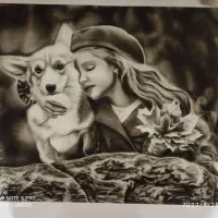 نقاشی سیاه قلم