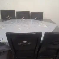 میز ناهارخوری ۶ نفره|میز و صندلی غذاخوری|رشت, دیانتی|دیوار