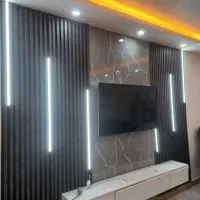 خوش قیمت ترین نصب ماربل شیت / ترمووال / تیوی وال