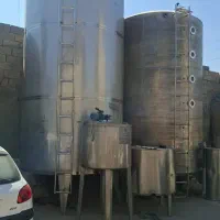 خرید فروش مخازن استیل تانکر ماشین الات مخزن میکسر