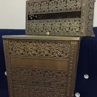 سطل آشغال و جای دستمال کاغذی