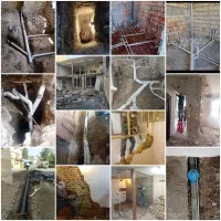 لوله کشی آب وفاضلاب/تخریب کار کلی جزئی/وصل‌طرح اگو