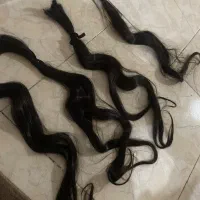 موی طبیعی دختر ، بسیار سالم بدون رنگ شدگیمو خوره