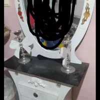 اینه شمعدان سفید