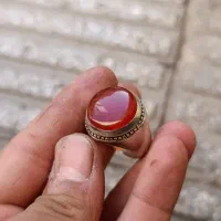 انگشتر قدیمی دستساز عقیق یمنی کهنه|جواهرات|سیرجان, |دیوار