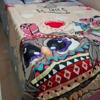 تخت یکنفره نوجوان کشودار + پهلوتختی کشودار