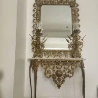 دو عدد لوستر یک میز تلفن یک دست آیینه و شمعدان|لوستر و چراغ آویز|زنجان, |دیوار