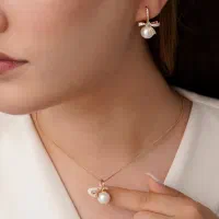 انواع زیورالات رنگ ثابت|بدلیجات|ساوه, |دیوار