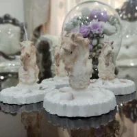 شمع اسب باظرف سنگی