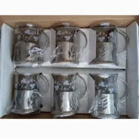 لیوان پایه فلزی