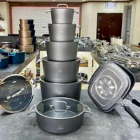 قابلمه چدن گرانیت راکلند ۱۴ پارچه/قابلمه راکلند|ظروف پخت‌وپز|مشهد, رسالت|دیوار