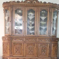 بوفه۵دربززگ سلطنتی تمام چوب حدنو