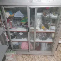 ویترین مغازه درب کشویی آلمینیوم