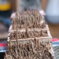 چوب شکسته مخصوص زیورآلات رزینی