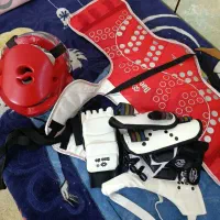 لباس تکواندو فقط دو بار استفاده شده