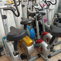 دوچرخه ثابت در حد نو نو،نمایشگر دیجیتالی