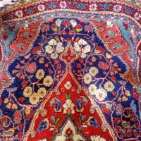 قالیچه رنگ گیاهی قدیمی عتیقه دست بافت۱۰۸در ۶۲|فرش|تهران, نیروی هوایی (پیروزی)|دیوار
