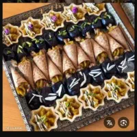 انواع سالاد و حلوا مجلسی وپک های مناسبتی