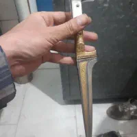 خنجر وزیری طلاکوب صفوی