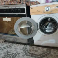یک عدد لباس شویی وگاز|ماشین لباسشویی و خشک‌کن لباس|لنگرود, |دیوار