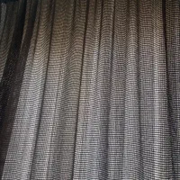 پرده تور لمه براق آستر جداشونده پرده آماده مجلسی|پرده، رانر، رومیزی|اهواز, کیانپارس |دیوار