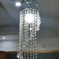 لوستر کریستال آبشاری